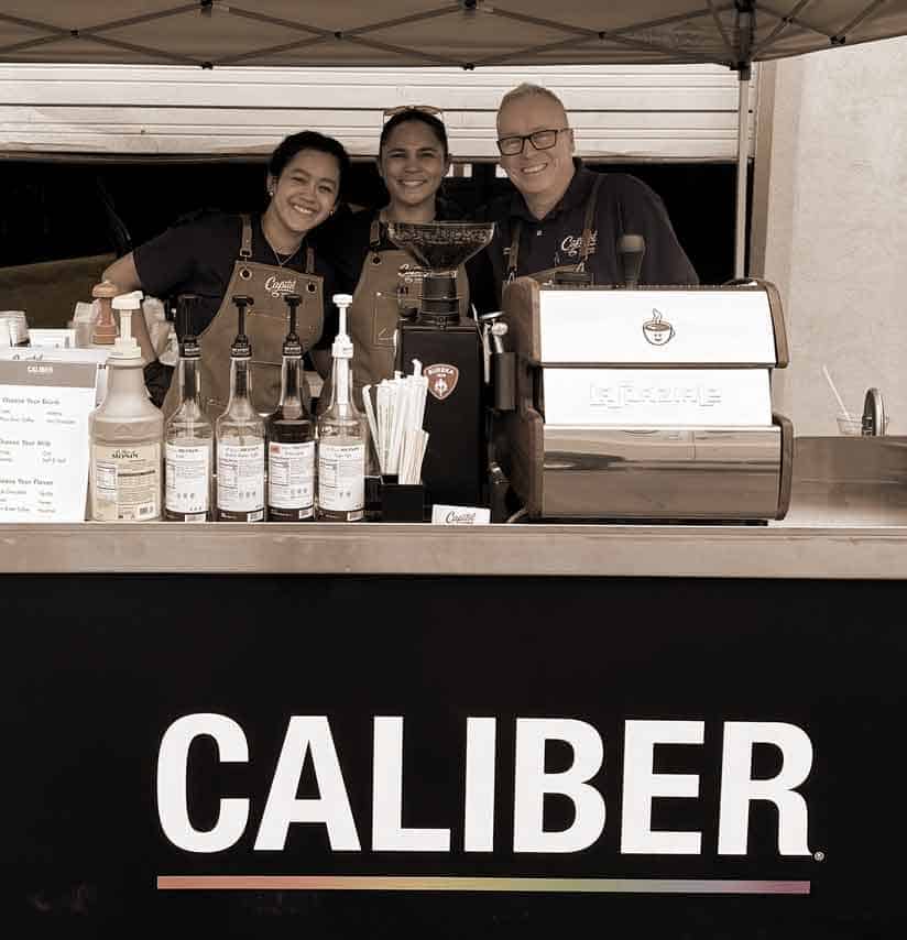 Capitol Coffee Catering team at a corporate event
