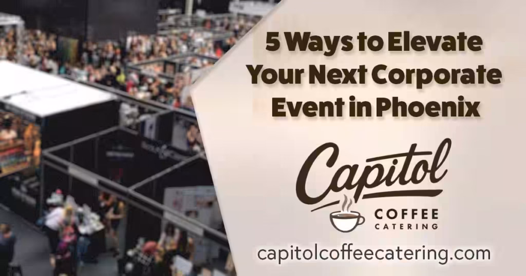 5 ways to improve your corporate event