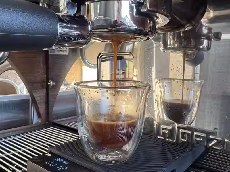 a cup of premium espresso for the win